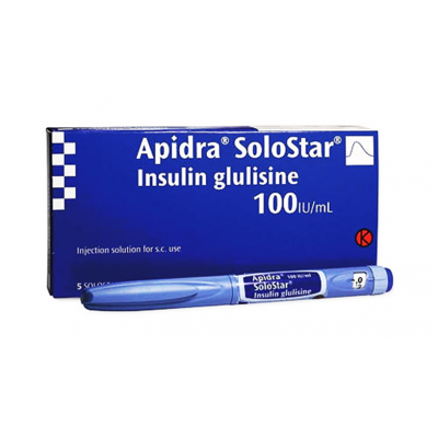 Apidra SoloStar 100 Units / mL ( Insulin Glulisine ) Solution for injection